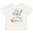 thumbnail image 3 of Inktastic Mimi and Pop Love Me Grandchild Boys or Girls Baby T-Shirt, 3 of 5