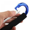 thumbnail image 4 of 2 Pack Large Durable Carabiner Hooks Mummy Clip Pushchair Shopping Bag Holder Carry Handle, 4 of 6
