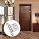 thumbnail image 5 of Door Hinges, 1 Pair Hinges for Cabinet,Cupboard,Wardrobe Doors (Silver), 5 of 5