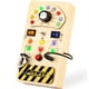 thumbnail image 1 of Tablero de Actividades Joyreal Montessori para Niños Pequeños con Interruptor de Luz LED, 1 of 7