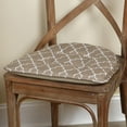 thumbnail image 6 of Gripper Non-Slip 15" x 16" Trellis Tufted Chair Cushions, Set of 2, 6 of 6