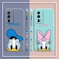 thumbnail image 4 of Case For Redmi K60E K60 K50 K40S K40 K30 9A 9 8A 8 10 Pro 4G 5G Colour Simple Liquid silicone Case Cute DONALD Daisy Mouse, 4 of 5
