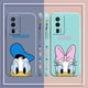 thumbnail image 4 of Case For Redmi K60E K60 K50 K40S K40 K30 9A 9 8A 8 10 Pro 4G 5G Colour Simple Liquid silicone Case Cute DONALD Daisy Mouse, 4 of 5