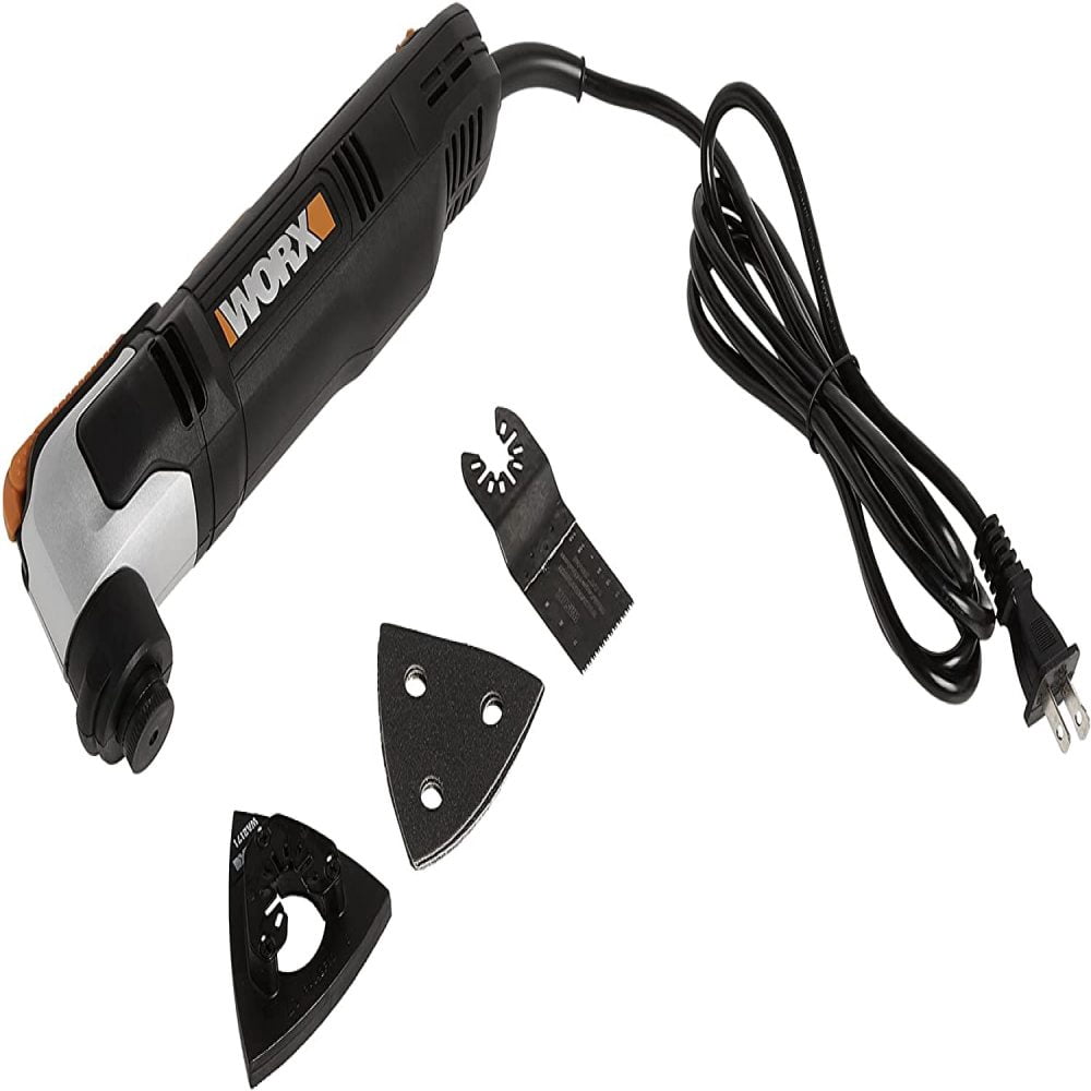Worx Wx686l 2.5 Amp Oscillating Multi-Tool with Clip-In Wrench