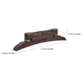 thumbnail image 4 of CIMAXIC Roosewood Mandolin Accessories Professional Mandolin Bridge Replacement,4.33"X0.94"X0.43", 4 of 5