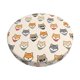thumbnail image 1 of Disketp Shiba Head Face Funda Redonda para Taburete, Funda de Cojín para Silla de Bar Suave y Elástica-13 inch, 1 of 7