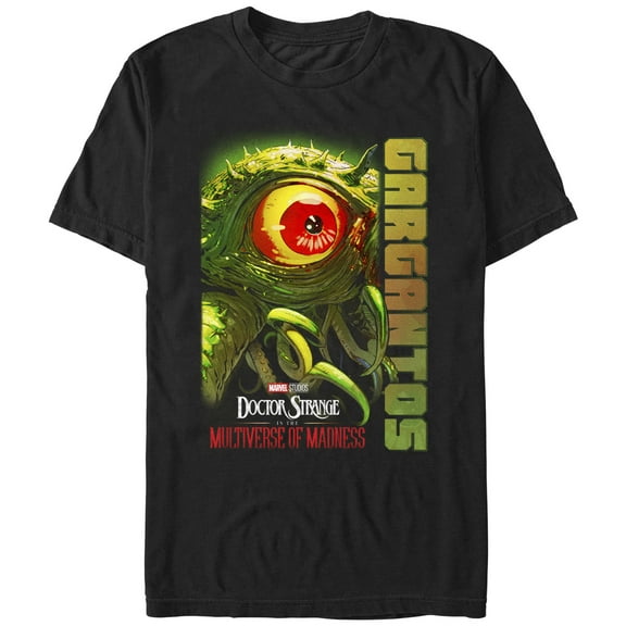 Men's Marvel Doctor Strange in the Multiverse of Madness Gargantos Comic  Graphic Tee Black X Large
