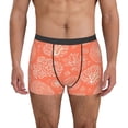 thumbnail image 4 of Wukai Beautiful Corals Print Men’s Underwear Breathable Boxer Briefs,&nbsp;Moisture Wicking & Breathable-Large, 4 of 7