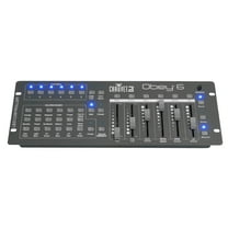 Chauvet OBEY 6 6-Channel DMX Universal DJ Lighting Controller | Up To 6 Fixtures