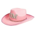 thumbnail image 3 of Unisex Western Cowboy Hat - Casual Bowler Hat for Gender Reveal Party & Daily, 3 of 4