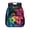 Art Soccer Ball Print, variant on Canada Flag Soccer Print Schoolbag for Boys 13.5 Inch Backpack Shoulder Bookbags with Front Zipper Waterproof Shoulder Backpacks Daycare Bags