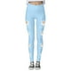 thumbnail image 4 of WILLBEST Leggings de Mujer, Cintura Alta, para Entrenamiento, Yoga, Pantalones Suaves, Elásticos, con Estampado Navideño, Bloques de Color, Cómodos, para Fitness Grande, 4 of 4