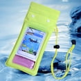 thumbnail image 3 of Sunjoy Tech Swimming Waterproof Phone Bag with Lanyard High Transparency Strong Sealing Airbags Design Touchscreen Sensibility PVC Underwater Phone Protector, 3 of 8