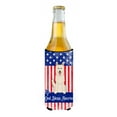thumbnail image 2 of Carolines Treasures  Patriotic USA White German Shepherd Michelob Ultra Hugger for Slim Cans, 2 of 3