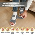 thumbnail image 2 of FitVille Adjustable Diabetic Sandals for Men Wide Width with Arch Support, Steel Grey, 15 Wide, 2 of 6