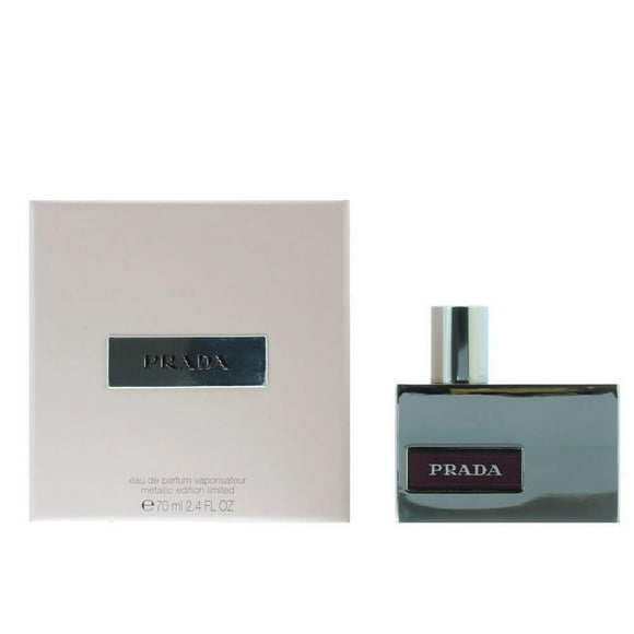 Prada by Prada EAU DE PARFUM SPRAY 2.4 OZ (METALIC LIMITED EDITION BOTTLE)