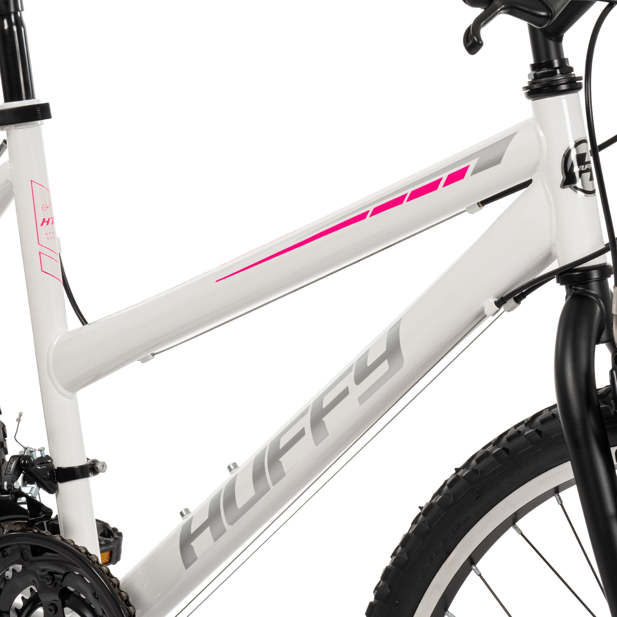 Huffy 26" North Peak Mountain Bike, Fits Riders 5'0"+, White, Adult, Women's