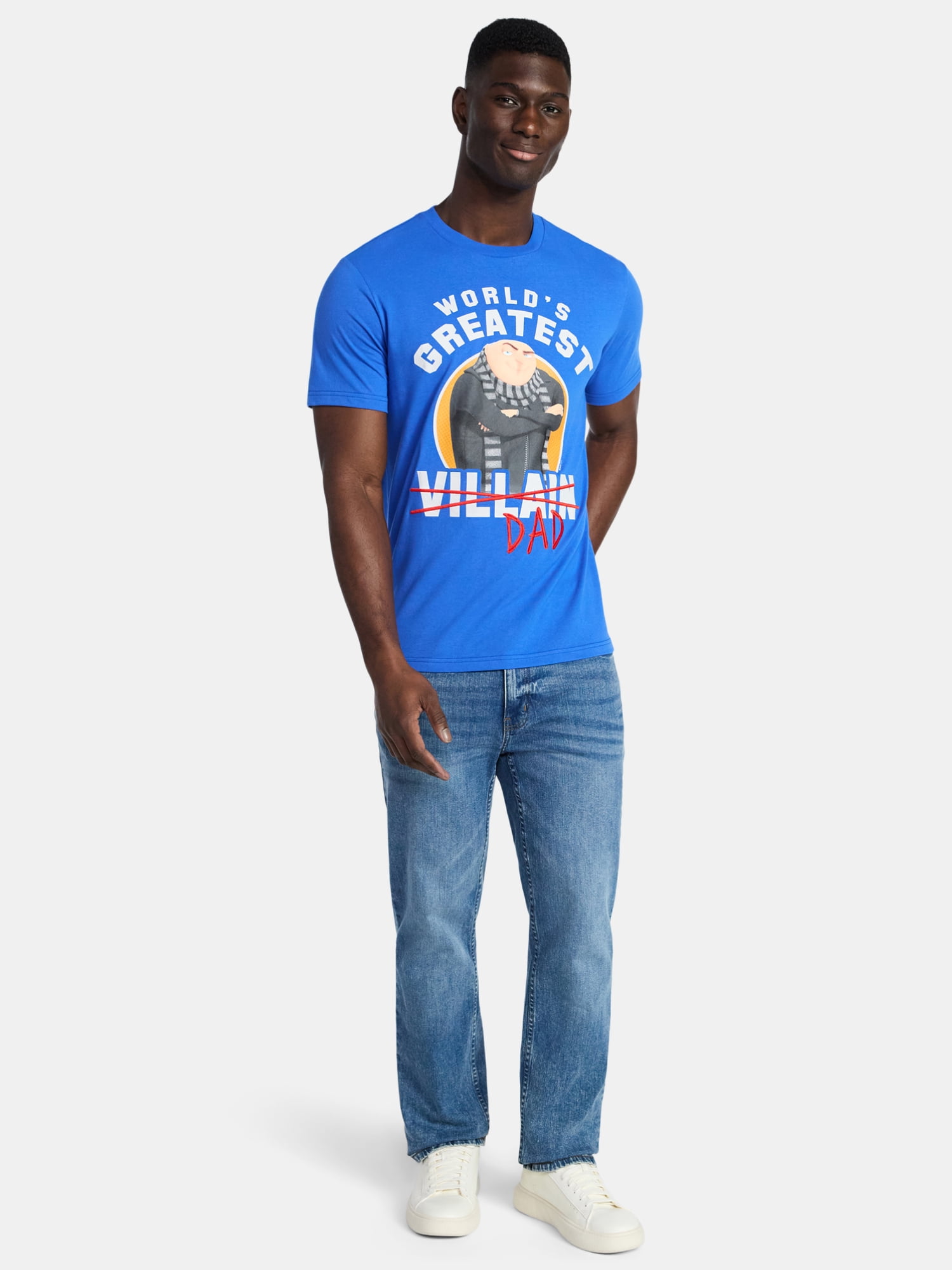 Despicable Me Men's and Big Men's Father's Day Graphic Tee, Sizes XS-5XL