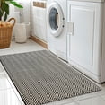 thumbnail image 2 of Tyrot Boho Area Rugs Washable Rugs Farmhouse Dining Room 2x3 Rugs Bedroom Rug, Black, 2 of 7