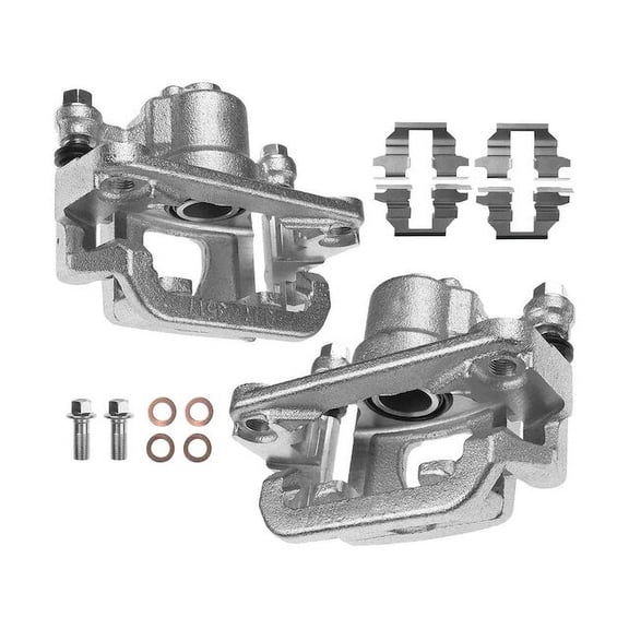 Brake Caliper Set 2 - Compatible with 2007 - 2012 Nissan Altima - Autopart Premium