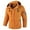 Orange#77, variant on FINALGANG Men Casual Jackets Warm Windproof Long Sleeve Hooded Zip Up Sports Coat With Pockets Man Breathable Casual Daily Holiday Party Jacket,Black,L