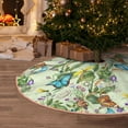 thumbnail image 5 of Sikiie Meadow Plants And Butterflies Christmas Tree Skirt, Christmas Tree Decorations, Christmas Decor, Tree Mat Decoration(30-48IN)-30", 5 of 6