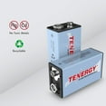 thumbnail image 7 of Tenergy TN136 9V Smart Charger And 4 Pack 9V Rechargeable Batteries, 7 of 7