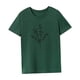 thumbnail image 4 of Camiseta de verano para mujer, ropa de calle, cuello redondo, para el trabajo, caminar, ir de compras SG, 4 of 7