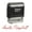Red, variant on Printtoo Personalized Black Self Inking Custom Stamp Custom Signature Rubber Stamper -58 x 22 mm