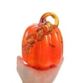 thumbnail image 6 of Milisten Golden Glass Pumpkin Figurine Fall Harvest Table Centerpiece, 6 of 8