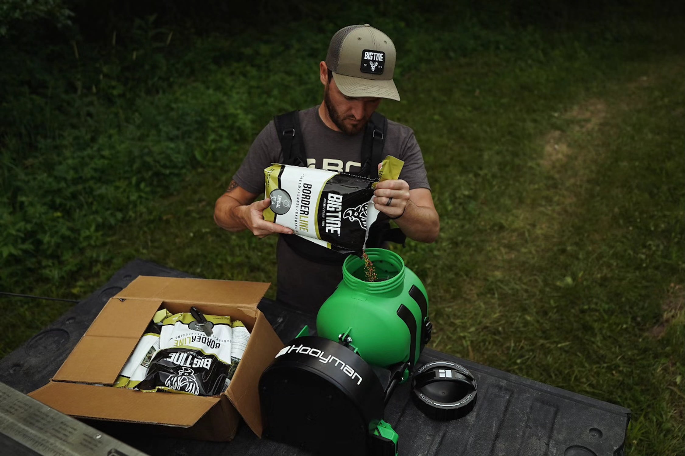 Big Tine Borderline 5lbs Food Plot Mix for Hunting Attractants