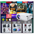 thumbnail image 2 of Proyector Led Android Bloosom Wifi 8k Full Hd 1080p 8000lumens Blanco, 2 of 4