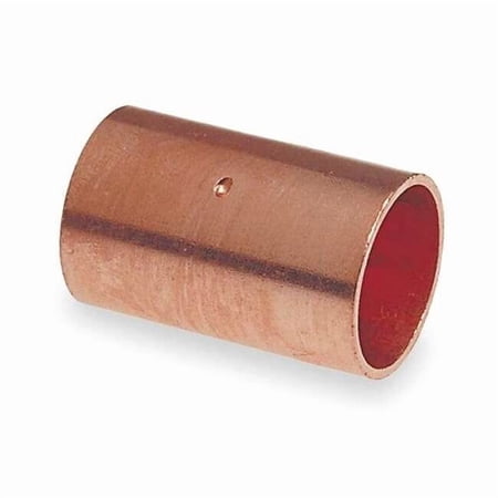 Nibco W00840D Copper Pipe Coupling With Stop 2 In. CxC - Quantity 1