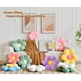 thumbnail image 3 of Vdoioe Almohada De Flores Almohada En Forma De Flor Cojín Para Asientos Flor Azul Almohada De Felpa Cojines De Piso Cojines De Asiento Decorativos Para El Hogar, 3 of 5