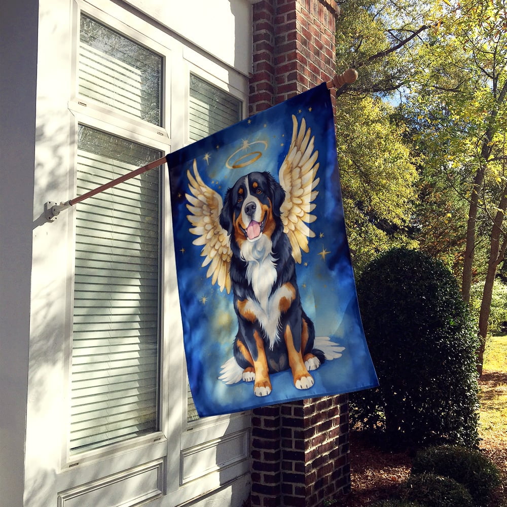 Bernese Mountain Dog My Angel House Flag 28 in x 40 in
