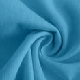 thumbnail image 7 of Tops for Women 100% Cotton Summer Solid Casual V-Neck Button Down 3/4 Sleeve Shirt, 7 of 7