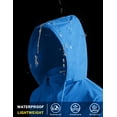 thumbnail image 2 of Chubasquero COOFANDY impermeable y transpirable para hombre azul S, 2 of 6