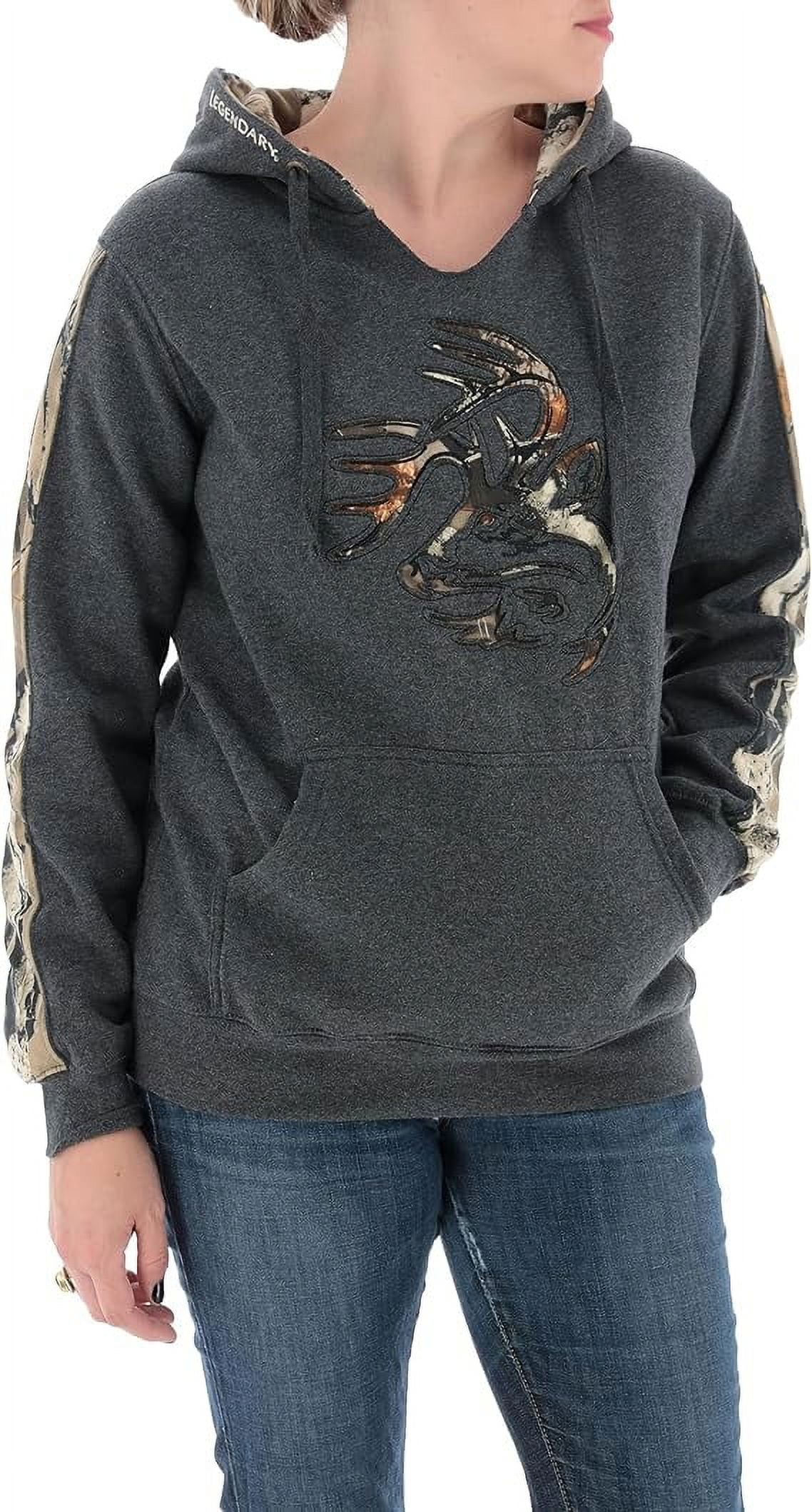 Legendary whitetails women's camo outfitter clearance hoodie