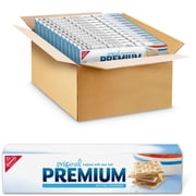 Premium Original Saltine Crackers, Lunch Snacks, Bulk Snacks, 12 Boxes, 4 oz
