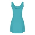 thumbnail image 4 of TMOYZQ Athletic Dress for Women, Sleeveless Tennis Dress with Built in Shorts Workout Running Golf Dress Summer Casual A-Line Flowy Mini Dress with Pockets, 4 of 5