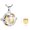 Customize, variant on Urn Necklace for Ashes for Women Men Hollow Ball Shape Keepsake Urn Locket Pendant Memorial Cremation Jewelry With Mini Ball