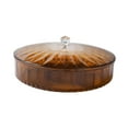 thumbnail image 3 of Fancyes Divided Serving Tray with Lid Organizer Candy Nuts Tray Multipurpose Snack Platter Snack Tray for Party Festival Nuts Dessert Coffee, 3 of 8