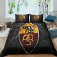 thumbnail image 1 of Edmko As Roma3d Bedding Print Set Pieces Soft Microfiber Duvet Cover With Pillowcases With Zipper Closure For Kids Teens Adults As Roma Comforter Cove, 1 of 5