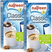 NATREEN Classic Table Dispenser 2x500 pcs. - The calorie-free sweetener for coffee and tea/Netherlands