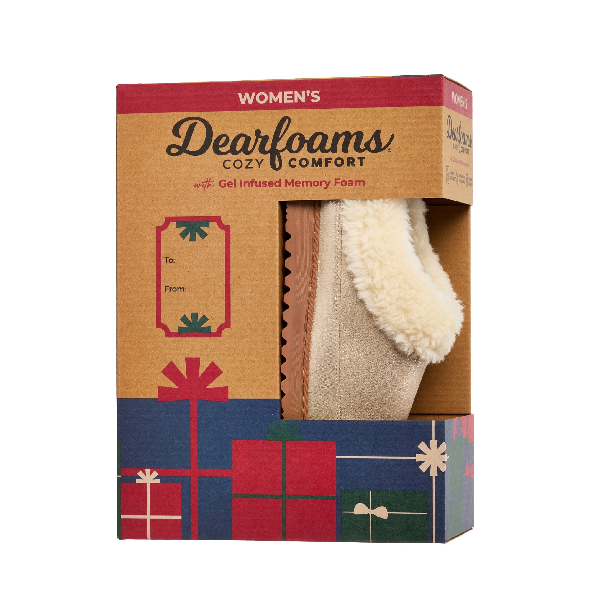 Dearfoams Cozy Comfort Women's High Vamp Clog Sippers