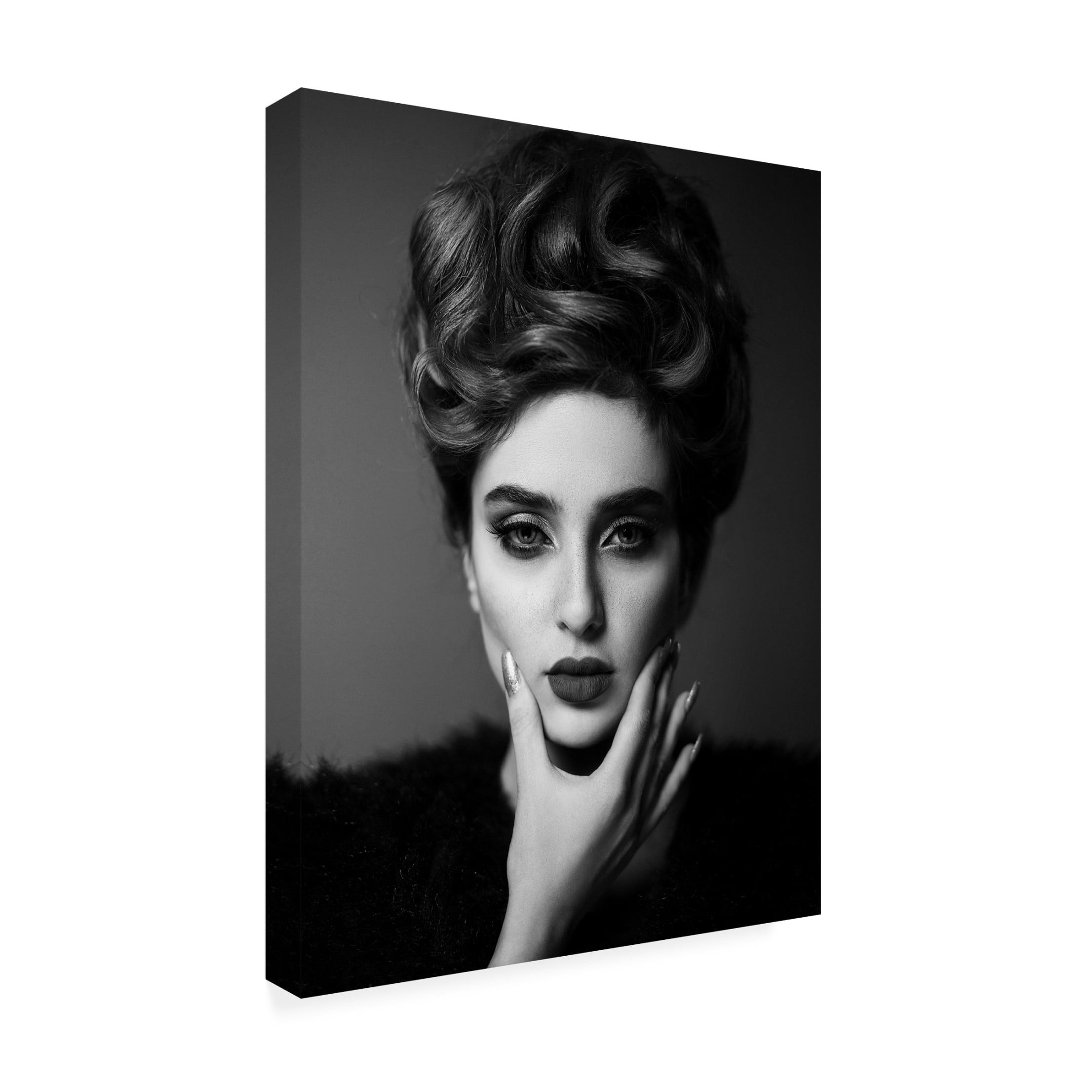 Canvas Wall Art - Amin Hamidnezhad 'Attitude' Wall Art for Living Room, Bedroom, or Office Décor by Trademark Fine Art - 24 x 32 Inches
