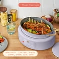 thumbnail image 4 of Beautiful 10 in 1, 6 Qt Electric Multi-Cooker, Lavender by Drew Barrymore, 4 of 20