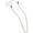 Red-Brown, variant on Chums Braided Leather Eyewear Retainer - Black