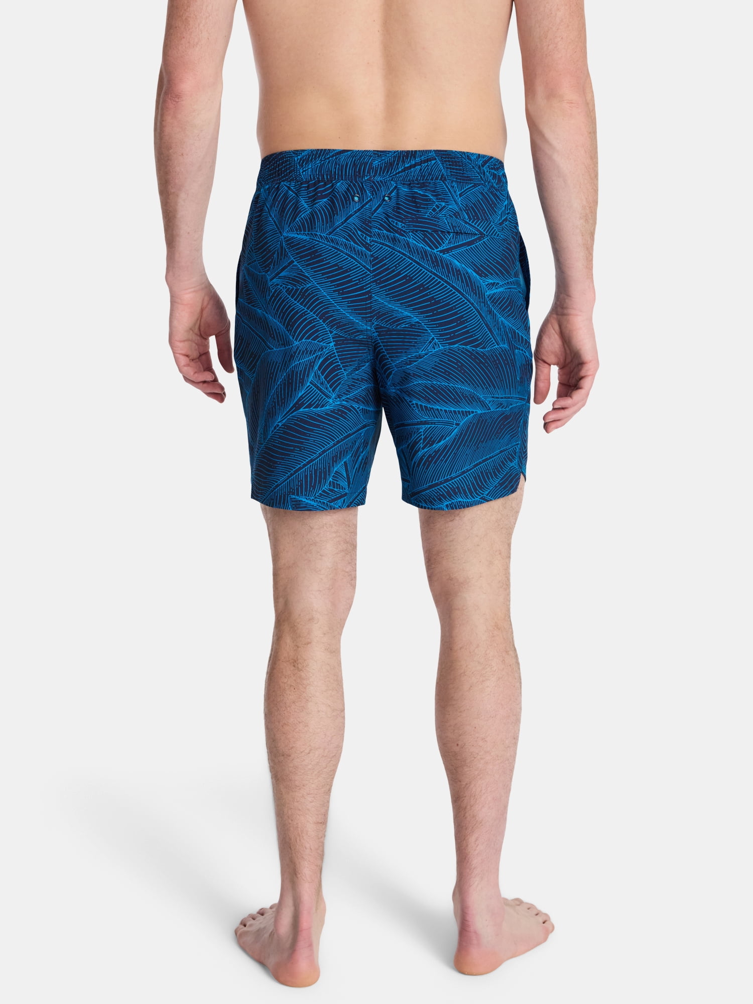Laguna Men's Swim Trunks with Comfort Liner, 7" Inseam, Sizes M-2XL