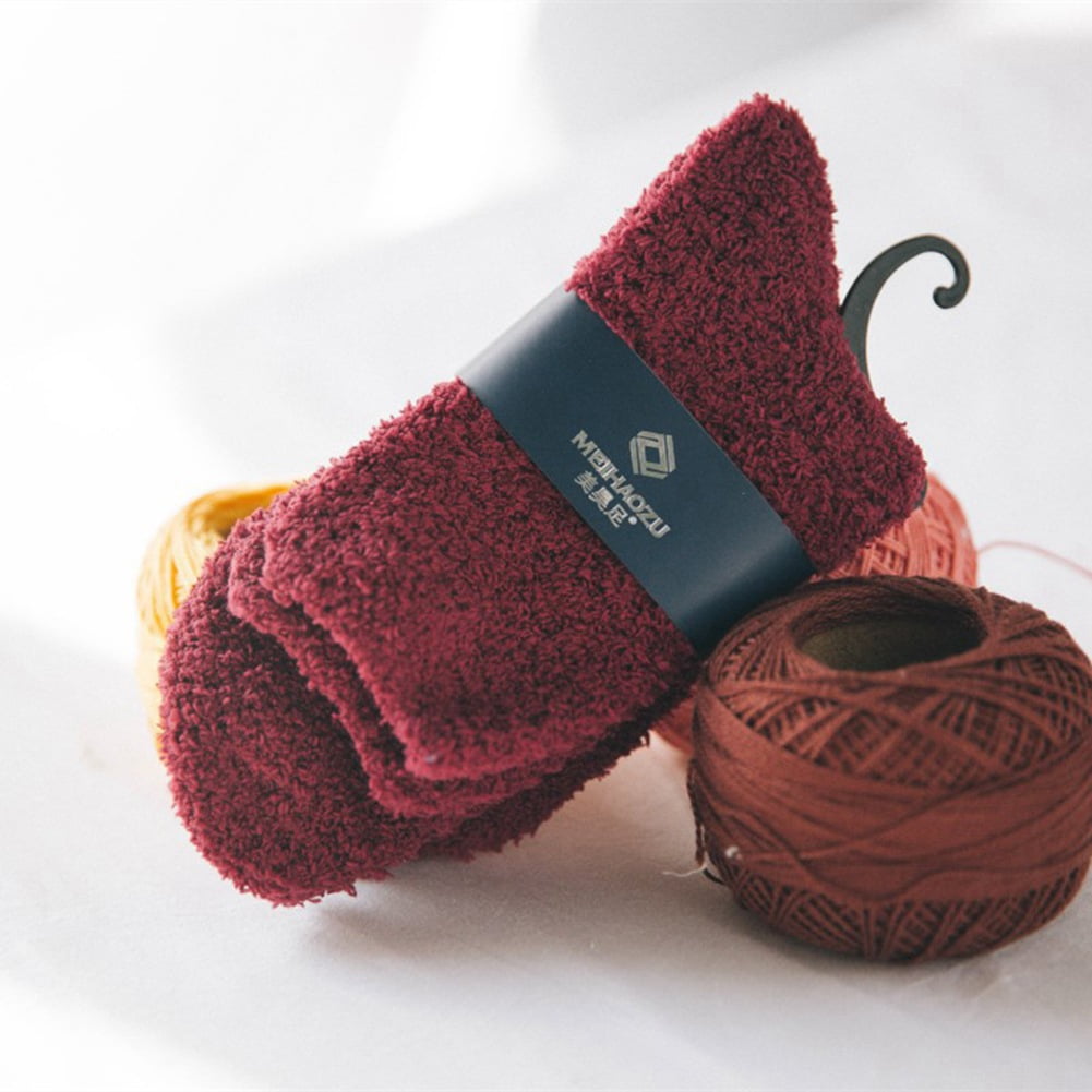 baby fluffy bed socks